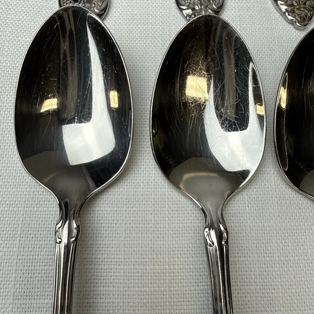 Oneida Stainless‎ Plantation Teaspoons Spoon Community Flatware Set of 10